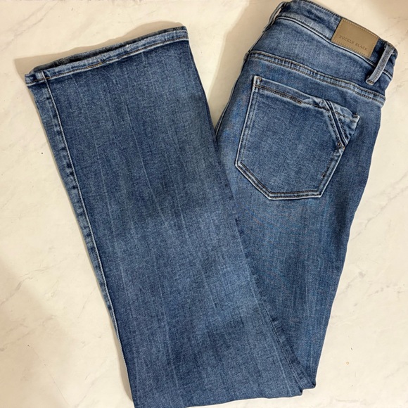 Buckle Black Fit No 75 Size 30 Bootcut Medium Wash Jeans Western Boho Festival - Picture 7 of 7